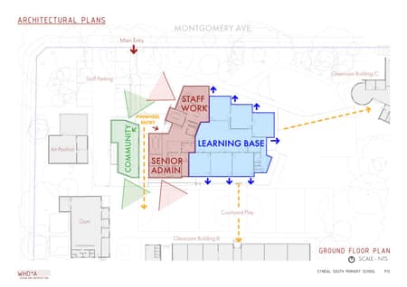 Syndal South Primary School - Main Classroom Building & Library